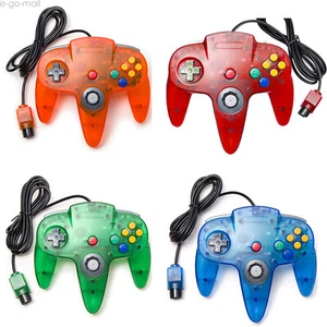 Classic N64 Wired Controller Upgrade Gamepad for Nintendo 64 N64 Video Game - Picture 1 of 66