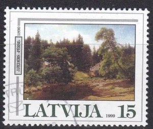 LATVIA 1999 Art, Single used stamp - Picture 1 of 1