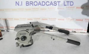 Vinten vision 20 fluid tripod head with pan bars, flat base adapter (ref 1) - Picture 1 of 17