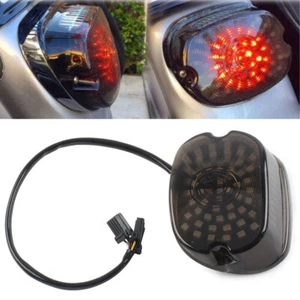 LED Tail Rear Light Brake Turn Signal For Harley Fatboy Tour Electra Glide FLH - Picture 1 of 17