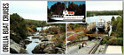 Carte postale Ontario Orillia Lady Belle Boat Cruises ON Multi View Panorama