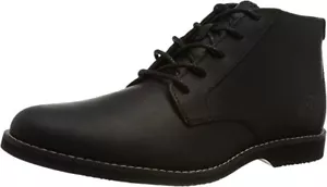 Timberland Men Woodhull Leather Chukka Boots Black size UK7.5/EU41.5/US8 RRP£100 - Picture 1 of 12