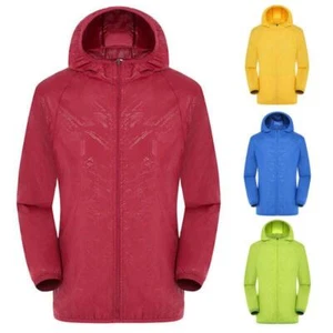 Women's Sunscreen Jacket Hoodie Skin Coat Anti-UV Windbreaker Outdoor Clothing - Picture 1 of 24