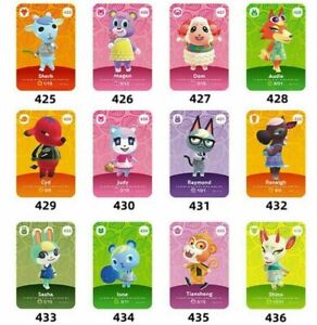 Animal Crossing 5 New Horizons 401-448 Amiibo Card NS Switch 3DS Game Card