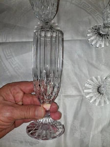 Soliflor Vase in 24% Bleikristall aus den 1980er Jahren. Ähnlich Park Lane - Bild 1 von 10
