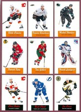 2012-13 O PEE CHEE RC RETRO RAINBOW POP UPS LEADERS NHL HOCKEY CARD SEE LIST