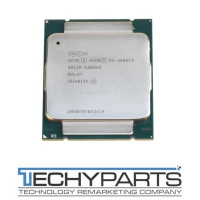 INTEL SR1XR E5-2660v3 2.60Ghz 10-Core 9.6 GT/s QPI 25MB LGA2011-v3 Processor CPU - Image 1 of 2