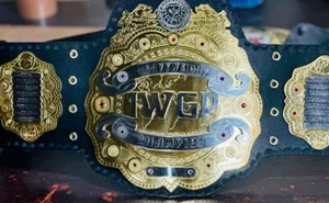 IWGP World Heavyweight Wrestling Championship Title Replica Belt Adult size 2MM - Picture 1 of 16