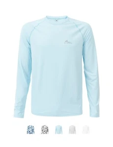 T-shirt da pesca BLUEWING UPF 50+ manica lunga protezione solare venditore statunitense - Foto 1 di 30