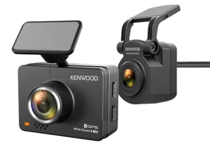 Kenwood DRV-A510WDP HD Dashcam mit, WLAN, GPS, vorne & hinten - Bild 1 von 3