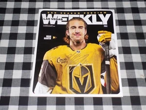 Noah Hanifin Signed Vegas Golden Knights Weekly Magazine - Picture 1 of 1