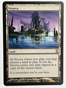 MTG 1X Vesuva X1 Time Spiral Magic - MP - Picture 1 of 2