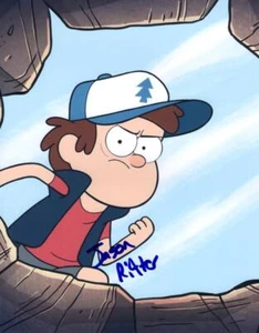 Jason Ritter Signed Autograph 8x10 Photo - Dipper Pines on Gravity Falls - Picture 1 of 4