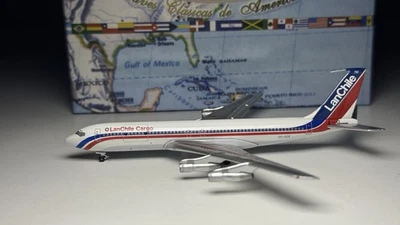 Aeroclassics 1:400 Lan Chile Cargo B707-300 CC-CCE 1970’s Colors - Image 1 of 4