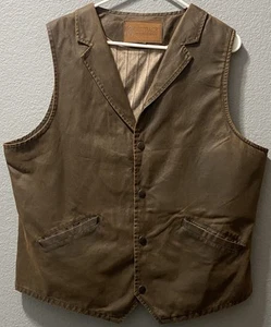 Outback Trading Company Arkansas Vest Mens XL Brown - Picture 1 of 4