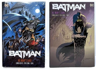 BATMAN: NO MAN'S LAND OMNIBUS VOLUMEN 1,2 lote conjunto tapa dura DC Comics Nightwing Foto 1 de 4