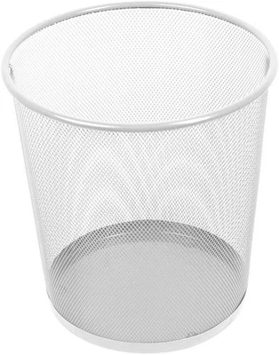 Leviatan Wire Mesh Waste Paper Bin | 266 x 218 x 280 mm | for Home, Office, Sch - Image 1 of 4