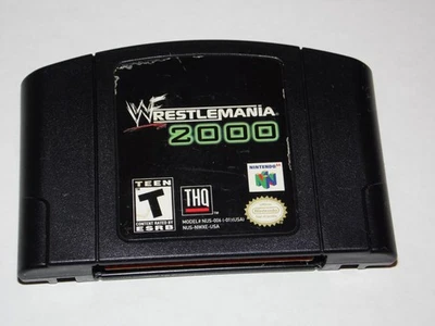 Wwf-Wrestlemania 2000 Nintendo 64 Lucha Auténtica Original ¡100% Garantizada! Foto 1 de 2