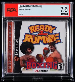 Ready 2 Rumble Boxing Dreamcast PSA 7.5 A+ Sega All Stars Sealed Not CGC VGA