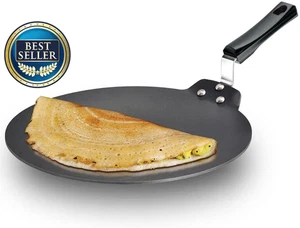 Futura Non-Stick Dosa Tava Pan 30cm – Flat Indian Tawa for Crepes & Pancakes - Picture 1 of 8