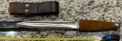 Starfire Sword Cosplay Replica Metal Dagger Knife 8” Blade & Sheath Made in USA - Image 1 of 4