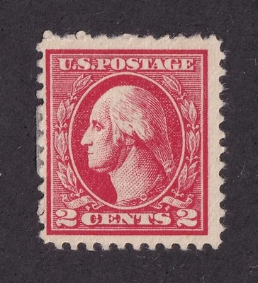 MATT'S STAMPS SCOTT #528A GEORGE WASHINGTON 2-CENT 1920 ISSUE, MH CV$47.50 - Image 1 of 3