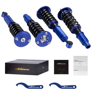 Coilover Coilovers Kit For Mitsubishi Eclipse 1995-1999 D32A D31A  Shock Struts - Picture 1 of 21
