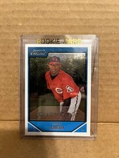 2007 Bowman Chrome Johnny Cueto Prospects Rookie RC Digital Auto Autograph! Reds