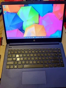 HP Laptop 14s-fq0509na 14" AMD 3020e 4GB RAM 64GB eMMC Faulty - Picture 1 of 10