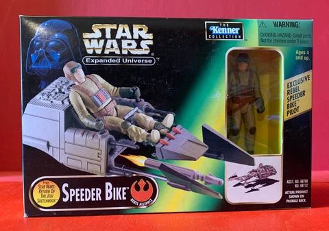 Kenner Star Wars Power Of The Force Expanded Universe Speeder Bike Cover
