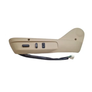 Genuine Range Rover P38 94-01MY Left Front Seat Outer Trim Light Stone Switches - Picture 1 of 5