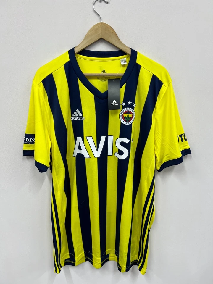 FENERBAHCE TURKEY 2020 2021 HOME FOOTBALL SHIRT JERSEY ADIDAS #67 OZIL