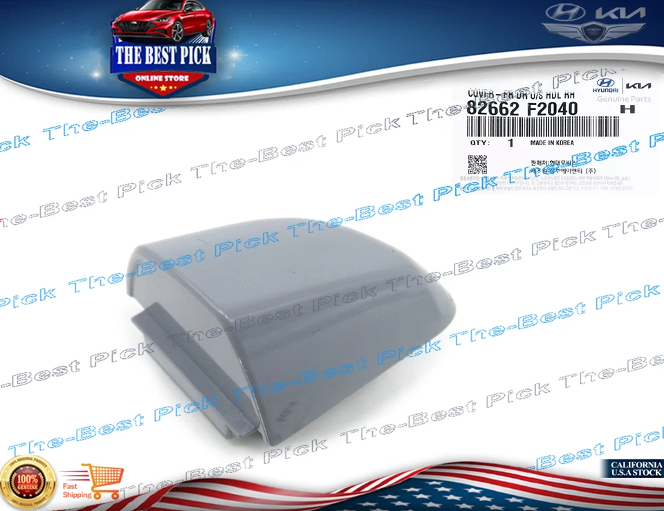 Cubierta de manija trasera derecha y derecha Hyundai Elantra 2017-20 82662F2040 genuina Foto 1 de 1