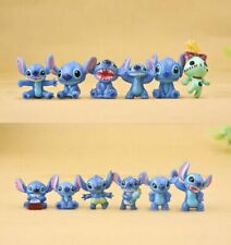 Lilo And Stitch Anime 12 PCS Action Figure Kids Toy Doll Gift Cake Topper Decor
