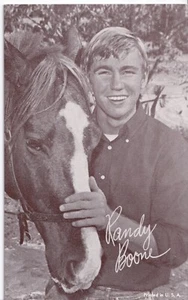 1960'S Era Arcade Card actor Randy Boone - The Virginian - Picture 1 of 1