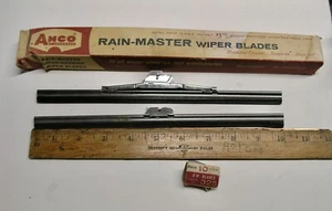New Pair WIPER BLADES 10 INCH ANCO RAIN-MASTER Stock No. 325 - Picture 1 of 2