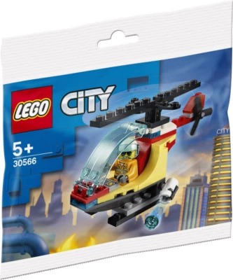 LEGO City Fire Helicopter Polybag 30566-1 - Image 1 of 2