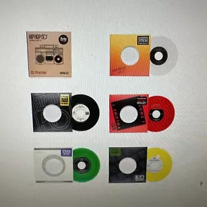 NEW & SEALED - DJ Premier: Hip Hop 50 COLOR VINYL 7" Box Set Nas Run the Jewels - Picture 1 of 3