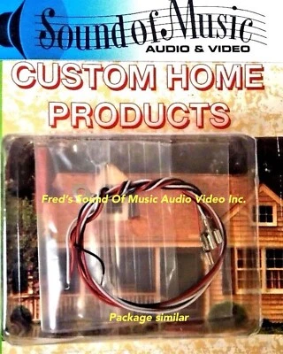 Fio de braço de som com clipes de cabo pré-instalados 11,7" - toca-discos codificado por cores sku3392 - Imagem 1 de 4