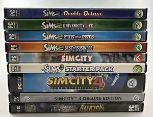The Sims 3 DVDs (WIN, MAC, PC) LOT OF 9 - READ BELOW FOR TITLES - Picture 1 of 12