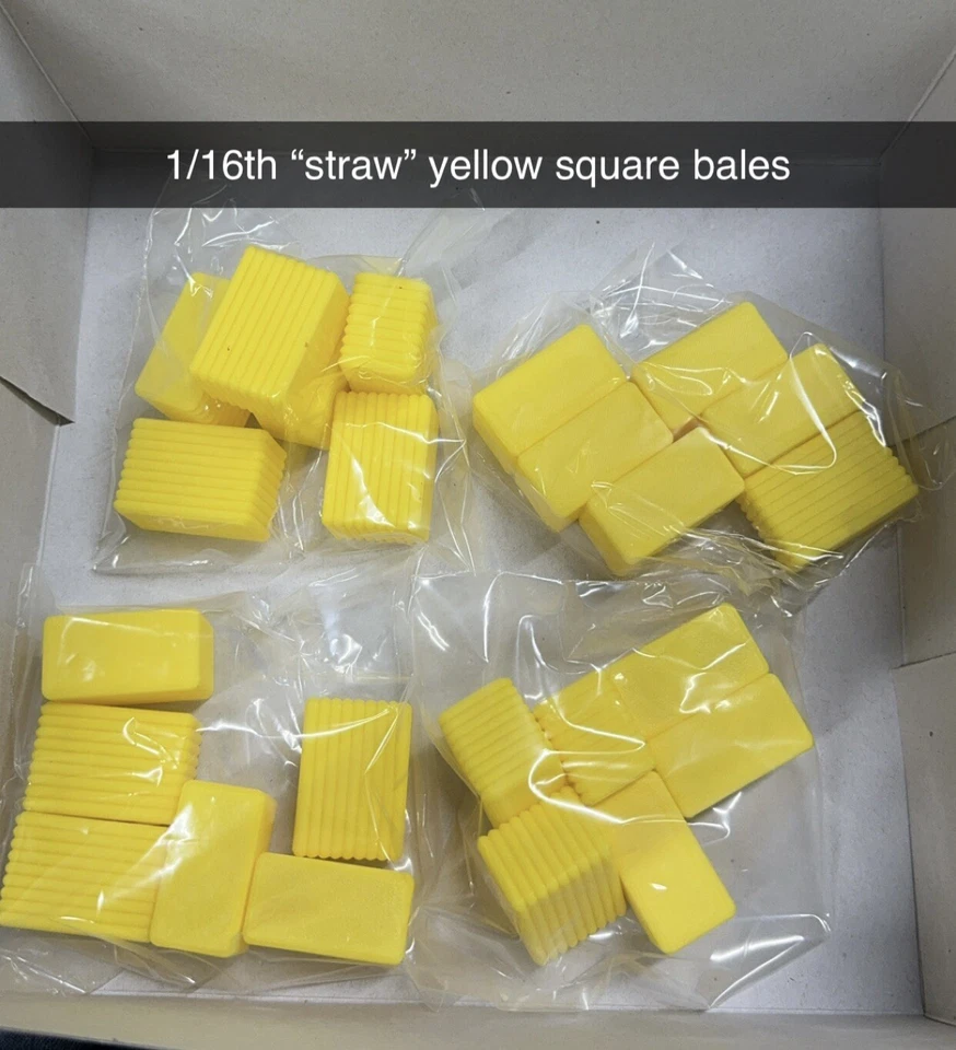 1/16 24 Pack Of Small Square Bales Of straw - Yellow - Image 1 of 1