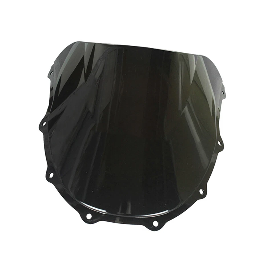 Black Windscreen for Kawasaki Ninja ZX7R 1996-2003 ABS Plastic Front Windshield - Image 1 of 1