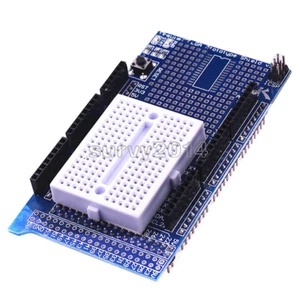 MEGA2560 Prototype Shield ProtoShield V3 with min breadboard for Arduino - Picture 1 of 5