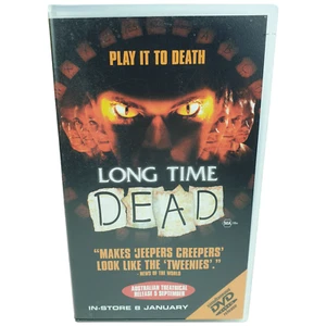 Vtg LONG TIME DEAD & Liberty Stands Still Horror Cult VHS Video 2003 PAL MA15+ - Picture 1 of 7