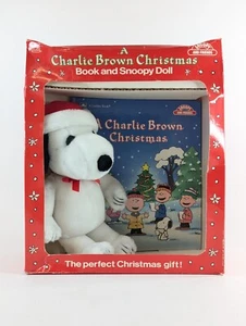 Vintage A Charlie Brown Christmas – Golden Book & Snoopy Plush Doll – NEW - Picture 1 of 3