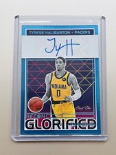2021-22 Panini Recon Tyrese Haliburton Glorified Signatures Auto 1/1 Platinum