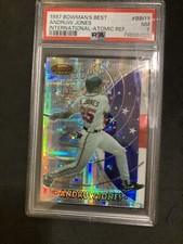 1997 Bowman International Best Atomic Refractor Psa 7 Andruw Jones NM-MT 🔥