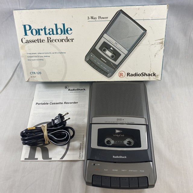 1600430 Video Cassette Player User Manual VCP354_Instruction RadioShack