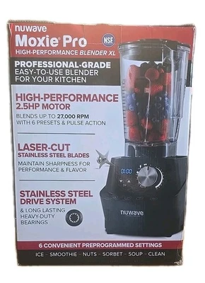 Batidora comercial Moxie, batidora al vacío con motor de 2,5 HP, profesional... Foto 1 de 3