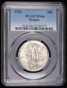 1926 P Classic Commemorative Oregon Trail Memorial PCGS MS-66 Oregon - Picture 1 of 4